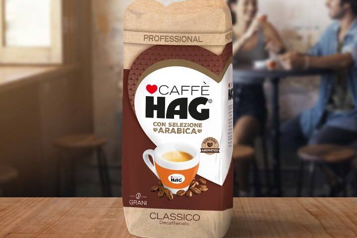 Caffè decaffeinato in grani Hag
